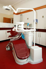 dental equipment in dentist's office