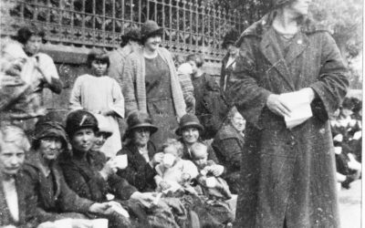 West Calder Parish Council Office Protest 1926 led by Ma Moore. Now West Calder Dental Care.